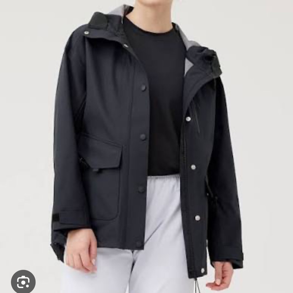 NWOT OUTDOOR VOICES // precippoly rain jacket
